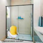 Adesivo Para Box Minions Com Toalha