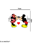 Adesivo Para Box Minnie E Mickey Colorido