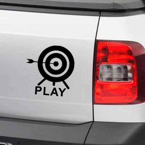 Adesivo Para Carro Alvo Play-g 30x30cm