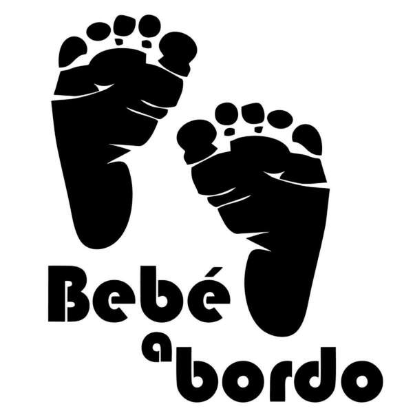 Adesivo Para Carro Bebê A Bordo 15-m 25x30cm