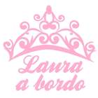 Adesivo Para Carro Bebê A Bordo 22-m 31x30cm