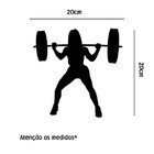 Adesivo Para Carro Crossfit Mulher