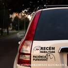 Adesivo Para Carro Recém Habilitada