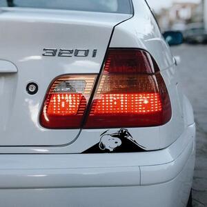 Snoopy Baron Autoaufkleber 50cm ML O. MR B71 - Foto 3