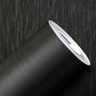 Adesivo Para Envelopamento Aço Escovado Preto 6m X 1m