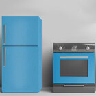 Adesivo Para Envelopamento Azul Maragogi Jateado 122x100cm