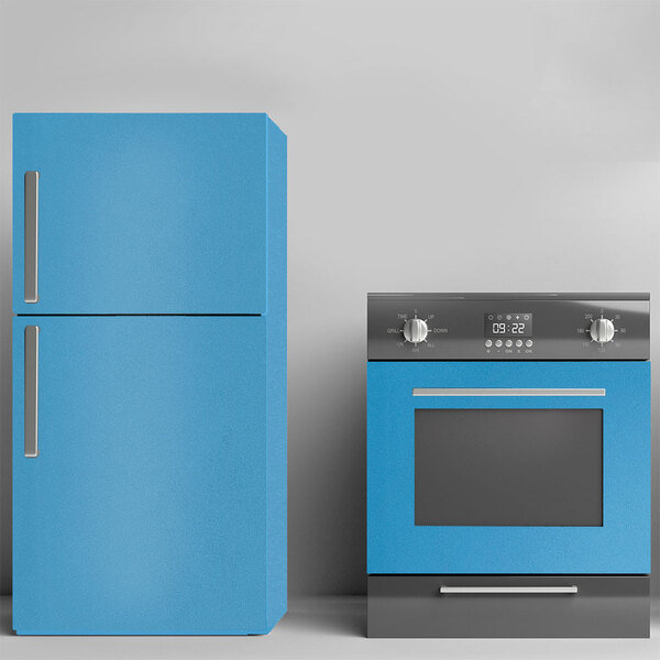 Adesivo Para Envelopamento Azul Maragogi Jateado 122x100cm