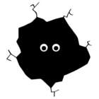 Adesivo Para Geladeira Escondido No Buraco-g 50x54cm