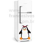 Adesivo Para Geladeira Pinguim Lacinhos-p 30x37cm