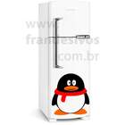 Adesivo Para Geladeira Pinguim Piscando-m 45x50cm