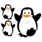 Adesivo Para Geladeira Pinguins Turminha-p 25x31cm