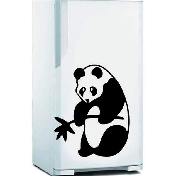 Adesivo Para Geladeira Urso Panda Bambu-g 60x70cm
