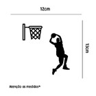 Adesivo Para Interruptor Jogador De Basquete Mod5- *atenção A