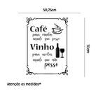 Adesivo Para Parede Café E Vinho
