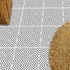 Adesivo Para Piso Branco E Preto Lavavel Antiderrapante