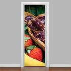 Adesivo Para Porta Açaí Na Colher-73x210cm