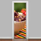 Adesivo Para Porta Açaí Na Tigela-93x210cm