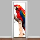 Adesivo Para Porta Arara Vermelha-83x210cm