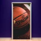 Adesivo Para Porta Basquete Bola Nba Spalding-83x210cm