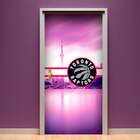 Adesivo Para Porta Basquete Toronto Raptors Logo-63x210cm