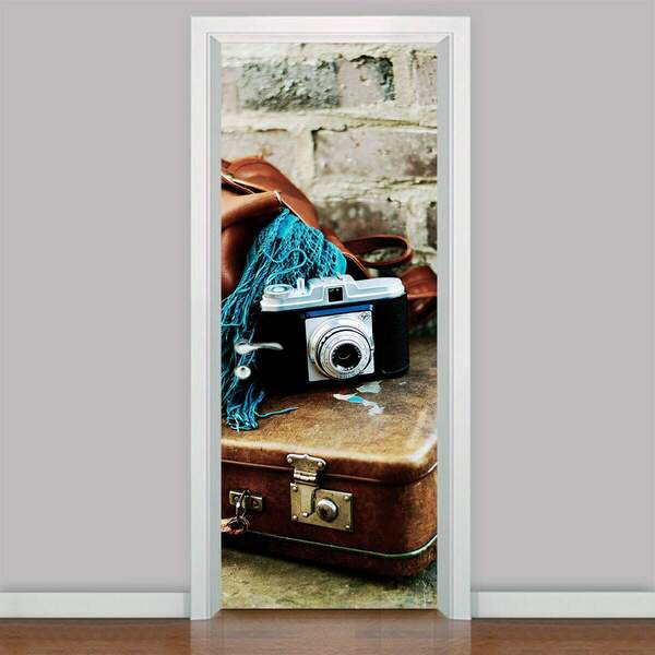 Adesivo Para Porta Câmera Fotográfica Na Mala-93x210cm