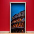 Adesivo Para Porta Coliseu Itália 2-93x210cm