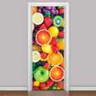 Adesivo Para Porta De Cozinha Frutas-93x210cm