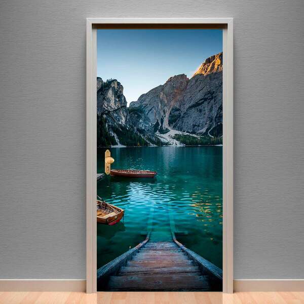 Adesivo Para Porta Escada Para O Rio-63x210cm