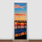 Adesivo Para Porta Fim De Tarde-83x210cm