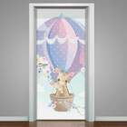 Adesivo Para Porta Girafas No Balão-63x210cm