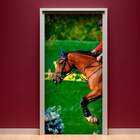 Adesivo Para Porta Hipismo-93x210cm