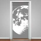 Adesivo Para Porta Lua Cheia-63x210cm