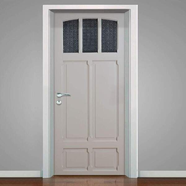 Adesivo Para Porta Madeira Branca-73x210cm