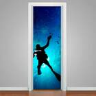 Adesivo Para Porta Mergulhador-63x210cm