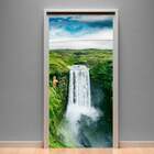 Adesivo Para Porta Paisagem 70 Cachoeira-73x210cm