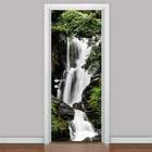 Adesivo Para Porta Paisagem Cachoeira 2-83x210cm