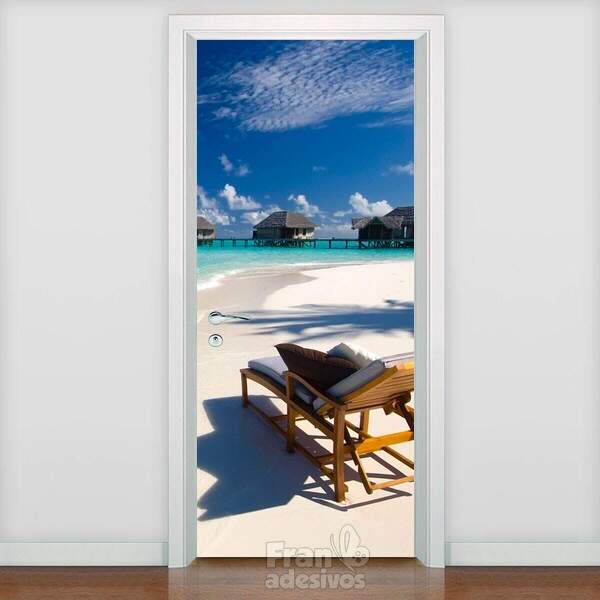 Adesivo Para Porta Paisagem Modelo 8-73x210cm