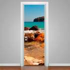 Adesivo Para Porta Pedras No Mar-63x210cm