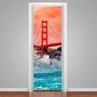 Adesivo Para Porta Ponte San Francisco-63x210cm