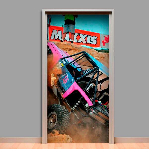 Adesivo Para Porta Rally Hill Climb-63x210cm