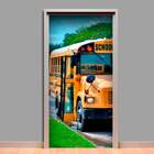 Adesivo Para Porta School Bus-93x210cm