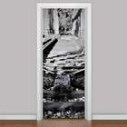 Adesivo Para Porta Trilhos De Trem-63x210cm