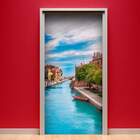 Adesivo Para Porta Veneza Itália 5-83x210cm