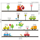 Adesivo para Quarto Infantil Carros na Cidade