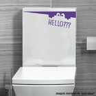 Adesivo Para Vaso Sanitário Hello - *atenção As Medidas*