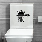 Adesivo Para Vaso Sanitário Trono É Todo Seu
