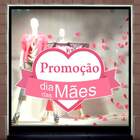 Adesivo Para Vitrine Dia Das Mães 07-p 74x45cm
