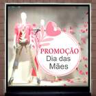 Adesivo Para Vitrine Dia Das Mães 15-g 82x75cm