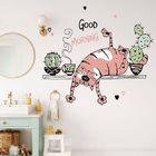 Adesivo Parede Cat Good Morning