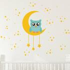 Adesivo Parede Infantil Para Quarto Coruja Na Lua